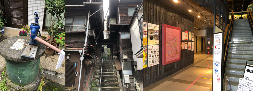 左:一葉旧邸 右:文京ふるさと歴史館