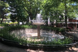 東京都文京区大塚公園の噴水