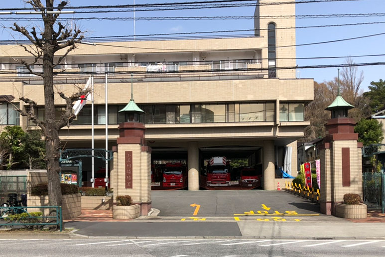 小石川消防署 正面