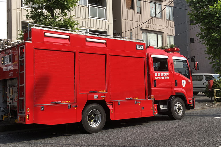 小石川消防署 消防車イメージ