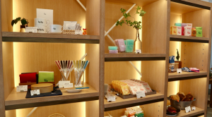 店内に広がる“たわしの世界”
