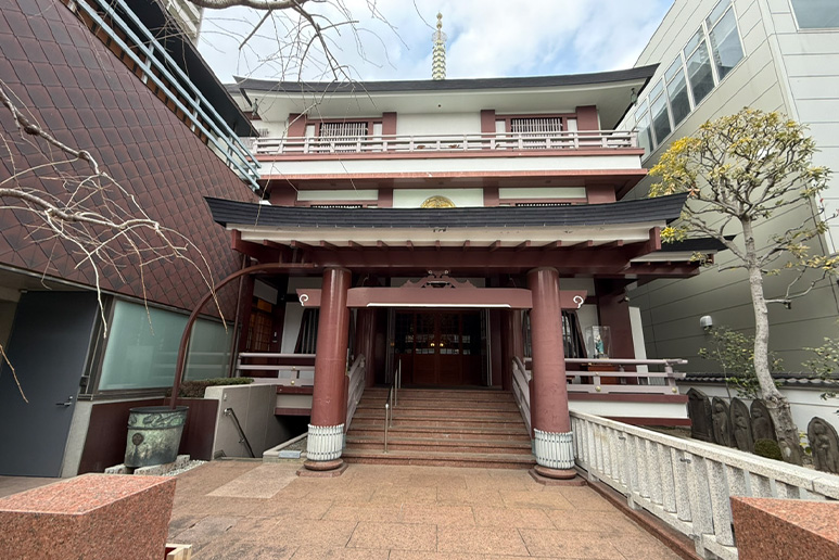 東京都文京区小石川にある宗慶寺外観